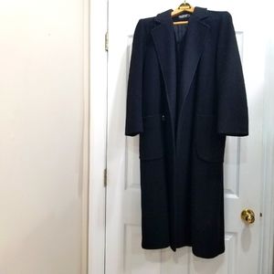 Vintage Wellington Womens Full Length Wool Coat